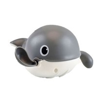 베베라팡 유아용 헤엄치는 바다 친구들 물놀이 장난감, 고래 그레이