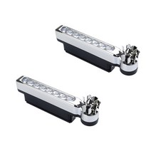 엔젤야옹 풍력 바람개비 차량용 LED 램프 2p, 레인보우