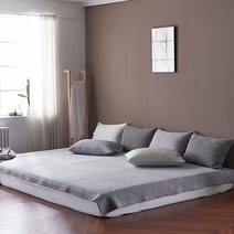 패브릭아트 블레너 양면 사계절 패밀리 패드 그레이 F3