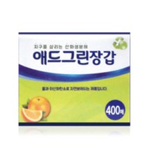 애드그린 위생장갑 400p, 1개