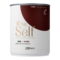 KCC 숲으로 셀프 철재용 에그쉘 수성페인트 1L, 라즈베리, 0.9L, 1개