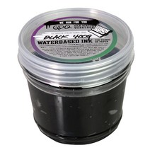 일체형 수성 잉크 400g + 지연제 50ml 세트, black