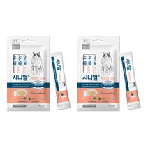 시니멀 반려묘 캣수프 이뮨 5p, 치킨 + 연어 혼합맛, 2개