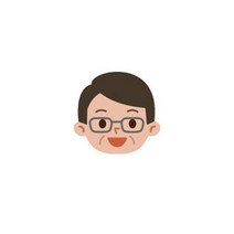 디자인아지트 패밀리 마스크 걸이, 할아버지1, 1개