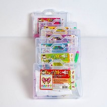 쥬크박스 DIY 스킬 자수 6종 세트, 1세트, 혼합색상