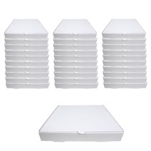더담다 무지 사각 피자박스 310 x 310 x 45 mm, 30개
