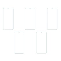 강화유리 9H 방탄 2.5D 휴대폰 액정보호필름 투명 5p 세트, 1세트