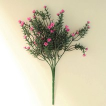 루비코코 조화 안개꽃 가지 꽃다발 장식 2p, 핑크