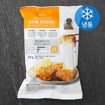 탐육 에어프라이어 트리플 치즈돈까스 (냉동), 375g, 1개