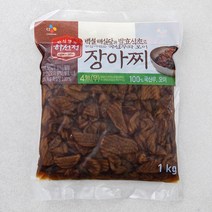 하선정 국산무와 오이 장아찌, 1kg, 1개