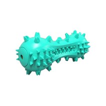 드방스 강아지 치석 제거 이갈이 장난감 18 x 7.5 x 6.8 cm, 에메랄드, 1개