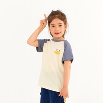 카카오프렌즈 아동용 페이스 반팔 티셔츠