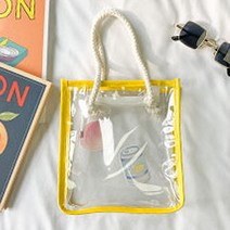 투명 로프 손가방