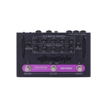 핫톤 Britwind 2 ch 75W floor amp 이펙터, 블랙/퍼플라인
