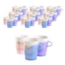 포테가르 종이컵 플라스틱 홀더 50p, 랜덤발송