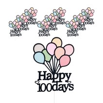 써니토퍼 Happy 100days 풍선 미니 토퍼, 10개