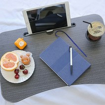 씨티라이프 멀티거치 미끄럼방지 접이식 테이블, 블랙