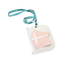 크리밀리 패션 마스크 인디핑크 M + 파우치 세트, 1세트