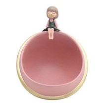 러브트리스 행복한 소녀 열쇠 보관함 핑크