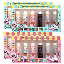 날쌘거북이 데코덴 생크림 기능성 풀 핑크 2p + 블루 2p 세트, 1세트