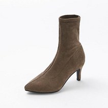 착한구두 헬렌 스틸레토 스웨이드 삭스부츠 7cm BSSDT4b96120