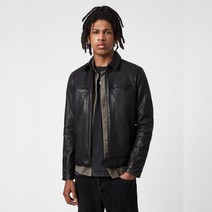 올세인츠 남성용 Leather LARK LEATHER JACKET