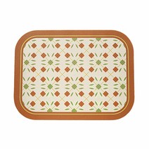 주방 빈티지 방수 식탁 매트, 12, 45 x 30 cm