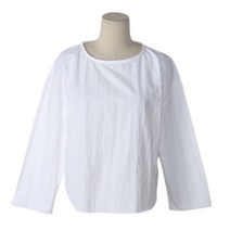 코렌밀 바스락 라운드 블라우스 BL4288K19