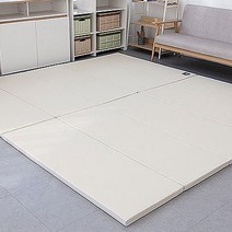 엘키즈 프리미엄 5단 폴더매트 일반, 네츄럴크림