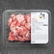 한돈 도뜰 앞다리살 찌개용 (냉장), 500g, 1개