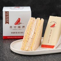 홍루이젠 호밀빵 햄 샌드위치, 68g, 4개