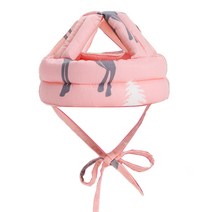 엠케이 유아용 헬멧형 다양한 쿠션 머리 보호대, 사슴  핑크, 1개