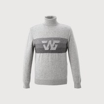 남성용 골프 심볼포인트 롱 터틀넥 니트 MIGBFXWA101