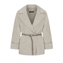 케이엘바이린 여성용 볼드넥 울 블렌드 재킷