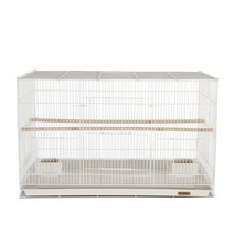 리프패럿 새장 76 x 46 x 47 cm 504, white(504W), 1개
