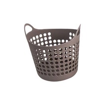 푸르니엘 소프트 다용도 모던 빨래 바구니 L, 브라운, 1개