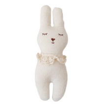 마롤로뜨 돗투돗 신생아 애착인형 딸랑이, 양랑이 아이보리
