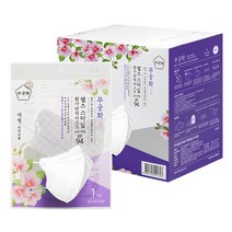 무궁화마스크 웰즈 스타일 황사방역 2D 마스크 대형 KF94, 화이트, 1개, 50개입