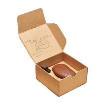 펫츠엔 반려동물 펫 버디 브러쉬 9.9 x 6 x 4.7 cm, 탄화목, 1개