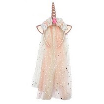 더깔끔 꽃장식 유니콘 헤어밴드, 타입6, 1개