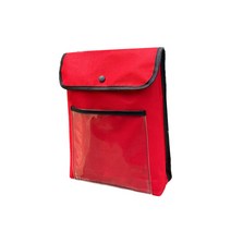 제이알유 전동 킥보드 오토바이 수납 가방, 레드