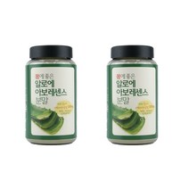 푸른들 알로에 아보레센스 분말, 2개, 200g