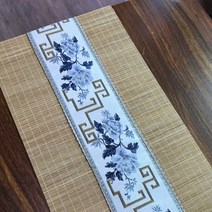 대나무 티 매트 테이블러너, 13 아이보리, 30 x 60 cm