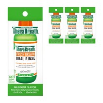 테라브레스 마일드민트 가글 휴대용 구강청결제 6p, 72ml, 4개