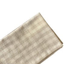 목화베리 키친크로스 테이블매트, 7 연베이지체크, 1개