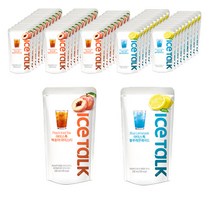 아이스톡 복숭아 아이스티 230ml x 30p + 블루레몬 에이드 230ml x 20p 세트, 1세트