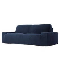 소파스킨스 시그니처 스페인 소파커버 5인용, 딥 블루