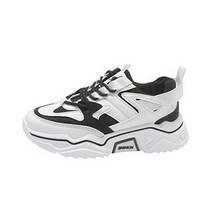 뮤베아 여성용 투톤 컴포트 어글리 운동화 WS643