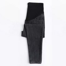 스타일 배기 임산부 청바지