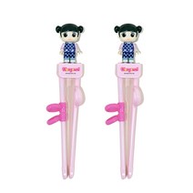 릴팡 콩순이 블럭 젓가락 2p 세트, 혼합색상, 2개